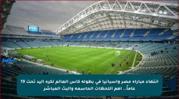 انتهاء مباراة مصر وإسبانيا في بطولة كأس العالم لكرة اليد تحت 19 عاماً.. أهم اللحظات الحاسمة والبث المباشر